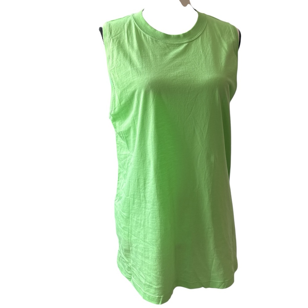 Lululemon All Yours size 8  Sleeveless Green Tank.